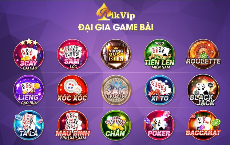 Hướng dẫn tham gia game bài tại Rikvip