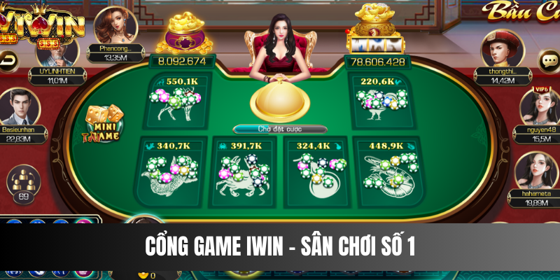 Cổng game IWIN - sân chơi số 1