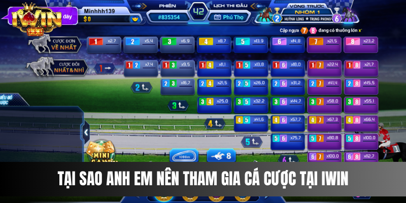 Tại sao anh em nên tham gia cá cược tại IWIN